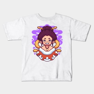 Kawaii Geisha Kids T-Shirt